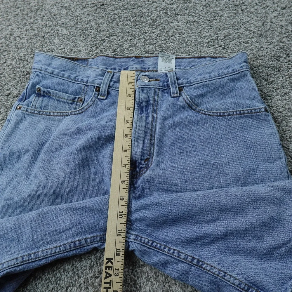 VTG Levis Shorts Mens 31 Light Blue Denim Jean Jorts 550 Relaxed Fit Dad Y2K 00s